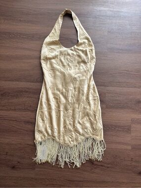 Revolve Beaded Fringe Dress
